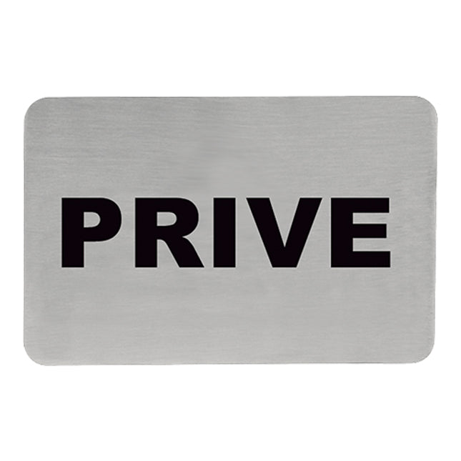 Tekstplaatje Prive – EMGA