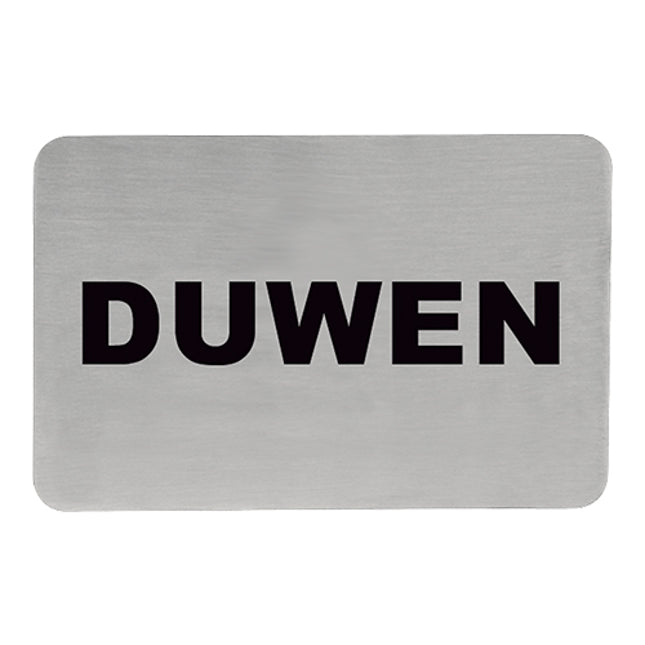Tekstplaatje Duwen – EMGA
