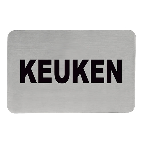 Tekstplaatje Keuken – EMGA