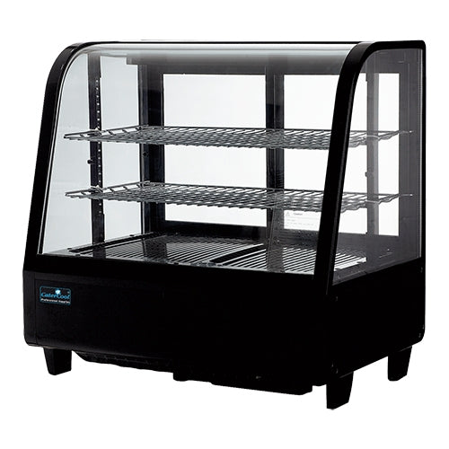 Opzetkoelvitrine Zwart 100 Ltr – EMGA