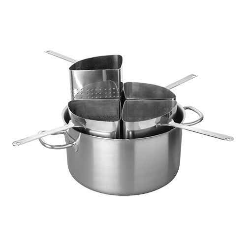 Pasta-Kookpan Ø 35 cm (4*inzet) – EMGA