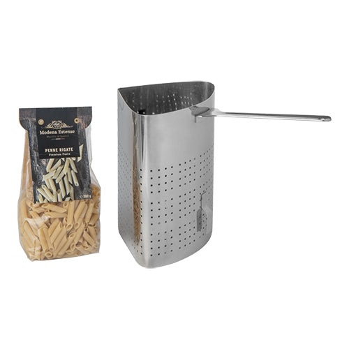 EMGA pasta-inzetmand hoogte 26 cm – reserve-inzet voor pastakookpan in restaurants