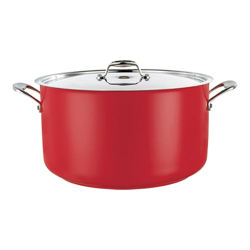 Kookpan Middel Ø 20 cm Rood – EMGA