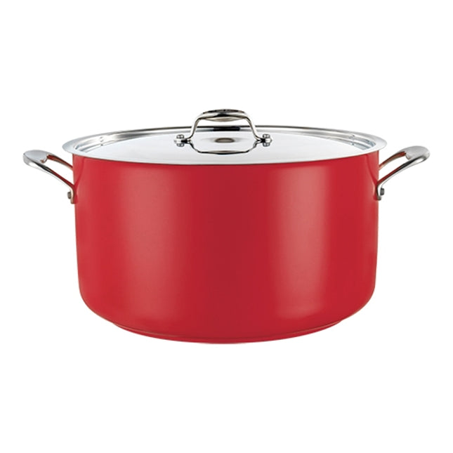 Kookpan Middel Ø 20 cm Rood – EMGA