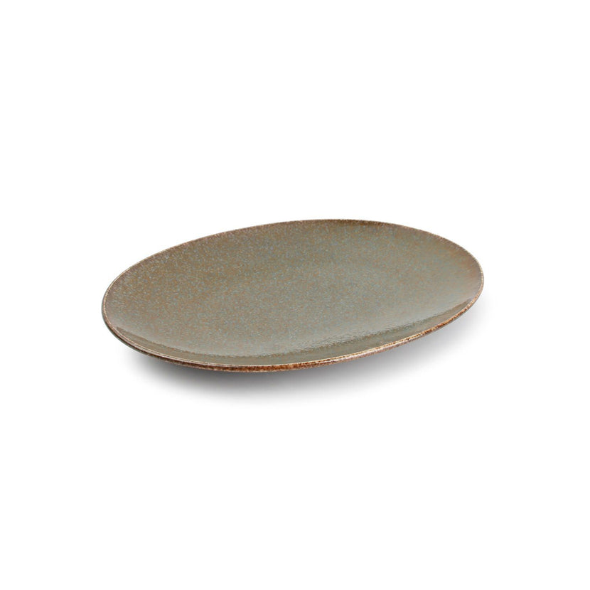 Bonbistro | Plat bord 24x17cm groen Cirro 4/Box – Fine Dining & Living