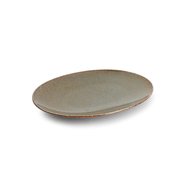 Bonbistro | Plat bord 24x17cm groen Cirro 4/Box – Fine Dining & Living