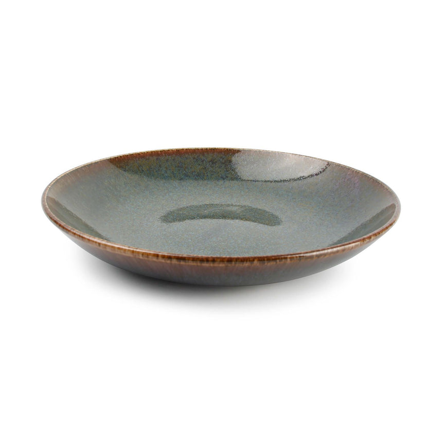 Bonbistro | Diep bord 26xH4,5cm groen Cirro 3/Box – Fine Dining & Living