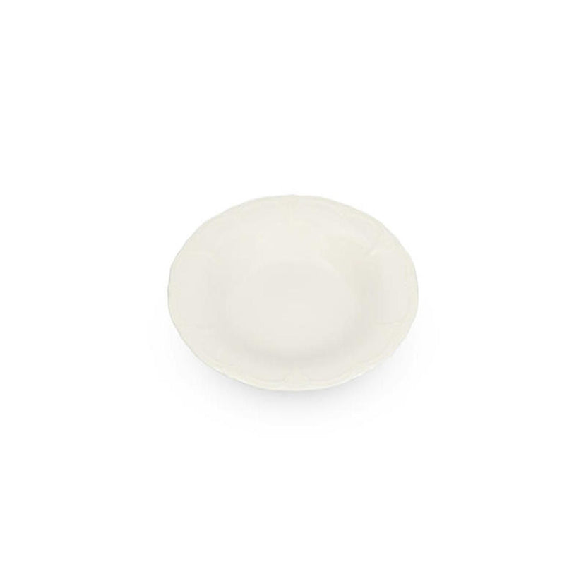 BONBISTRO | Diep bord 23,5/14xH4cm ivoor Retro 6/box – Fine Dining & Living
