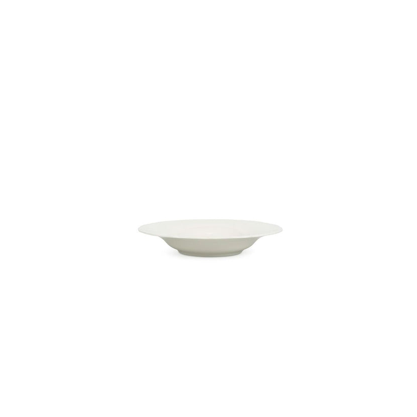 Bonbistro Retro diep bord 23,5 cm ivoor – ivoorkleurig pastabord voor de horeca