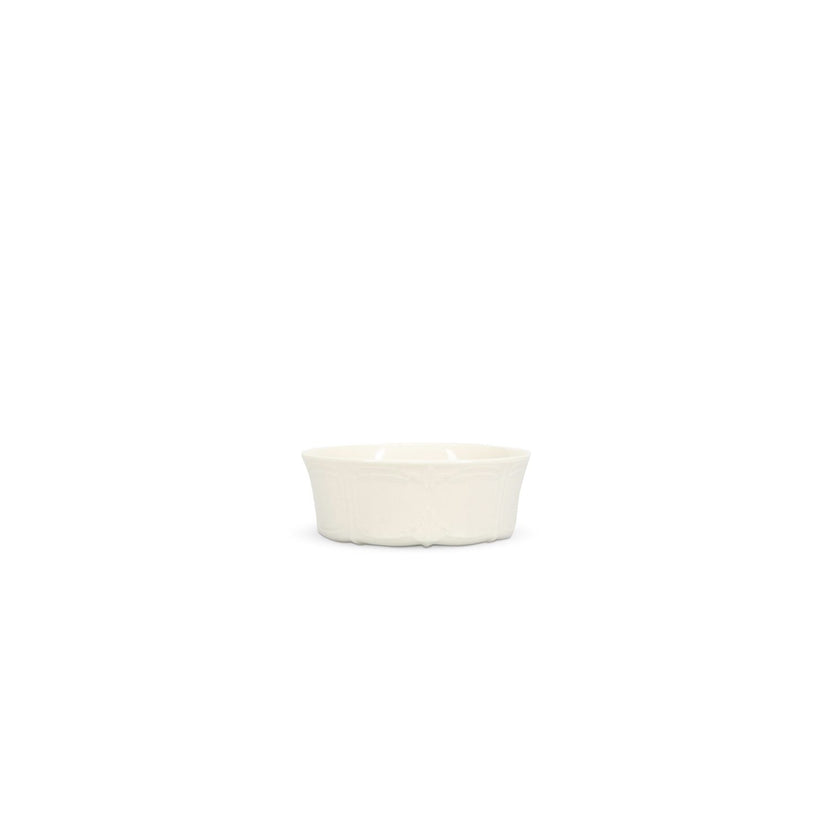 Bonbistro Retro kom 13 cm ivoor – ivoorkleurige porseleinen kom voor de horeca