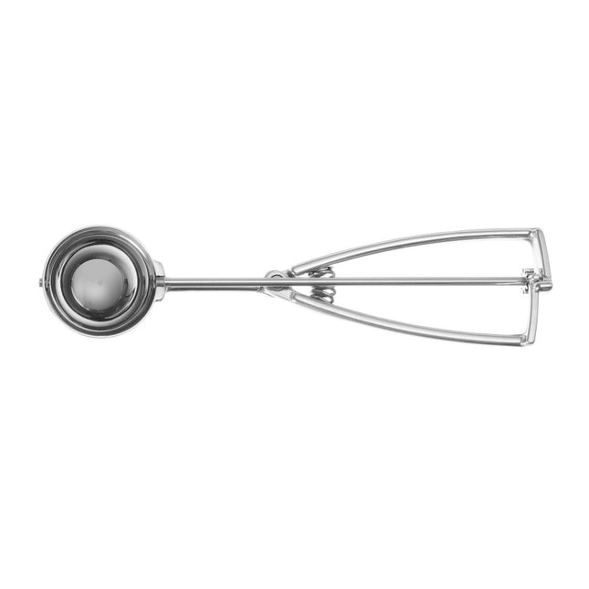 Hendi portioneerlepel Stöckel 1/50 – RVS ijs- en portioneerschep voor de horeca