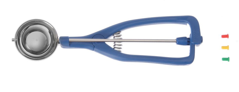 Hendi ijsdipper 1/30 met kunststof greep – comfortabel portioneren van ijs en purée
