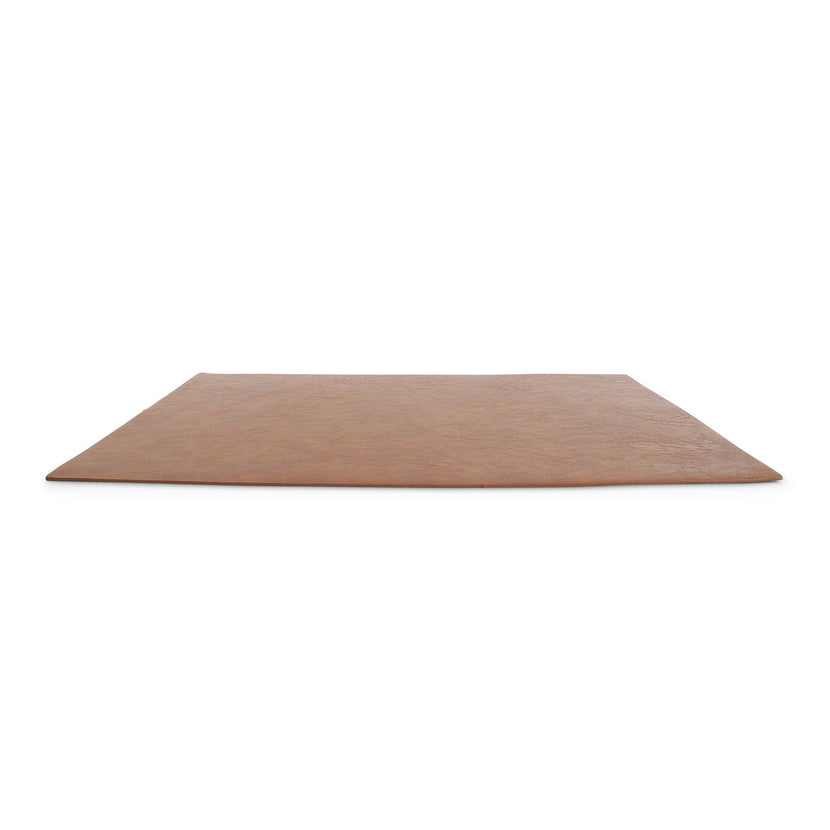 Bonbistro Layer placemat 43x30 cm bruin lederlook – detailfoto materiaal voor horeca tafeldekking