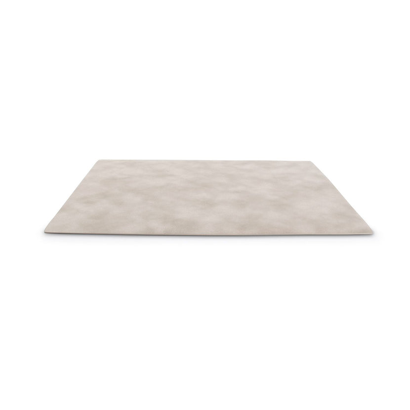 Bonbistro Layer placemat 43x30 cm beige lederlook – zijaanzicht van de tafelmat voor de horeca