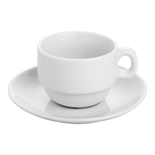 EMGA espressokop 8 cl van opzij – compact kopje voor koffiebar en hotel