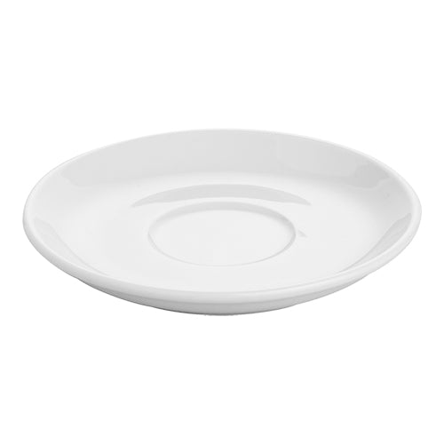 EMGA Thee- en cappuccinoschotel Ø 15 cm – porseleinen schotel voor horeca