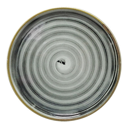 EMGA Pizzabord Ø 31 cm Blackcircle – zwart serveerbord voor pizzeria