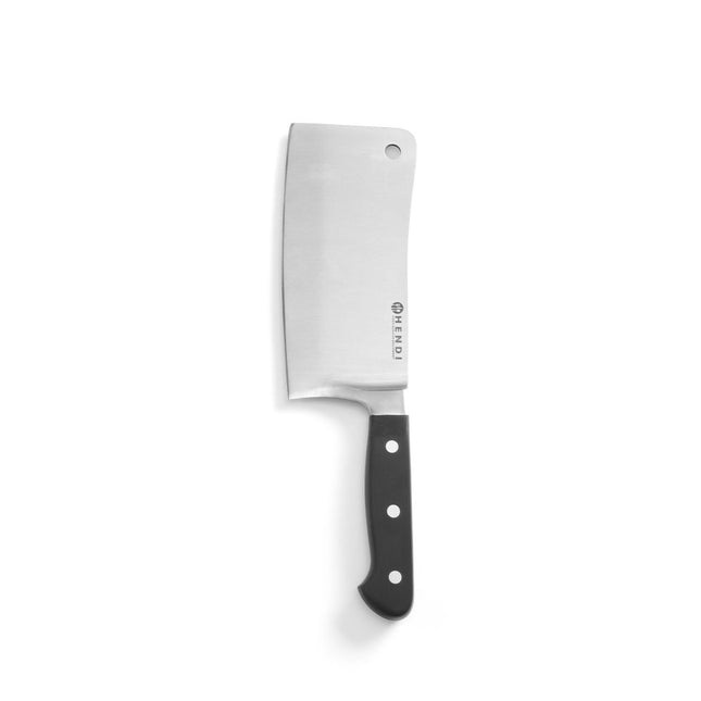 Hendi hakbijl gesmeed 180 mm Kitchen Line – hakmes met POM greep voor vlees en bot in de slagerij