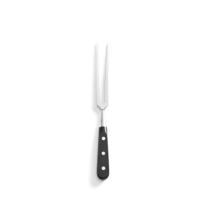 Hendi trancheervork gesmeed 175 mm – vleesvork met POM greep voor voorsnijden en buffetservice