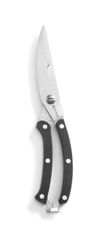 Hendi wildschaar gesmeed 250 mm – gevogelteschaar met POM greep voor kip en wild in de keuken