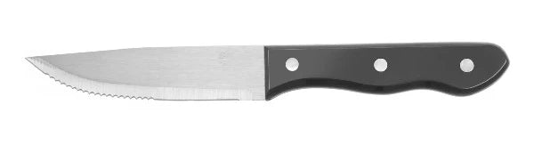 Hendi steakmes Big RVS Kitchen Line – extra groot steakmes met ABS greep voor grill en brasserie