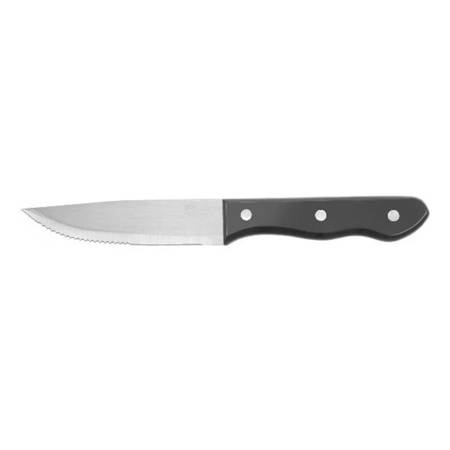 Hendi steakmes Big RVS Kitchen Line – extra groot steakmes met ABS greep voor grill en brasserie