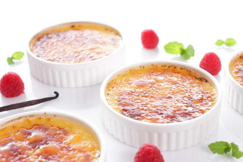 Hendi ramekin geribd 100x100x25 mm porselein – laag schaaltje voor tapas en bijgerechten in de horeca