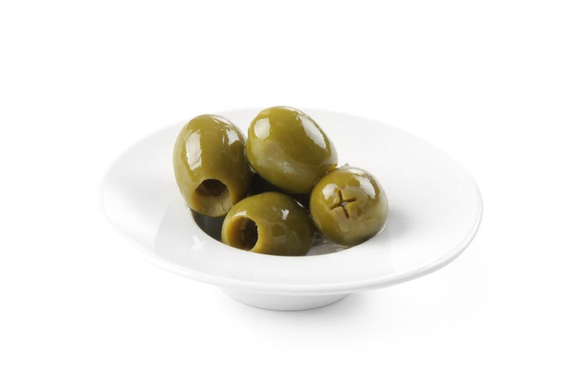 Hendi tapasschaaltje Plato 100x25 mm – rond porseleinen bordje voor tapas en amuses in restaurant