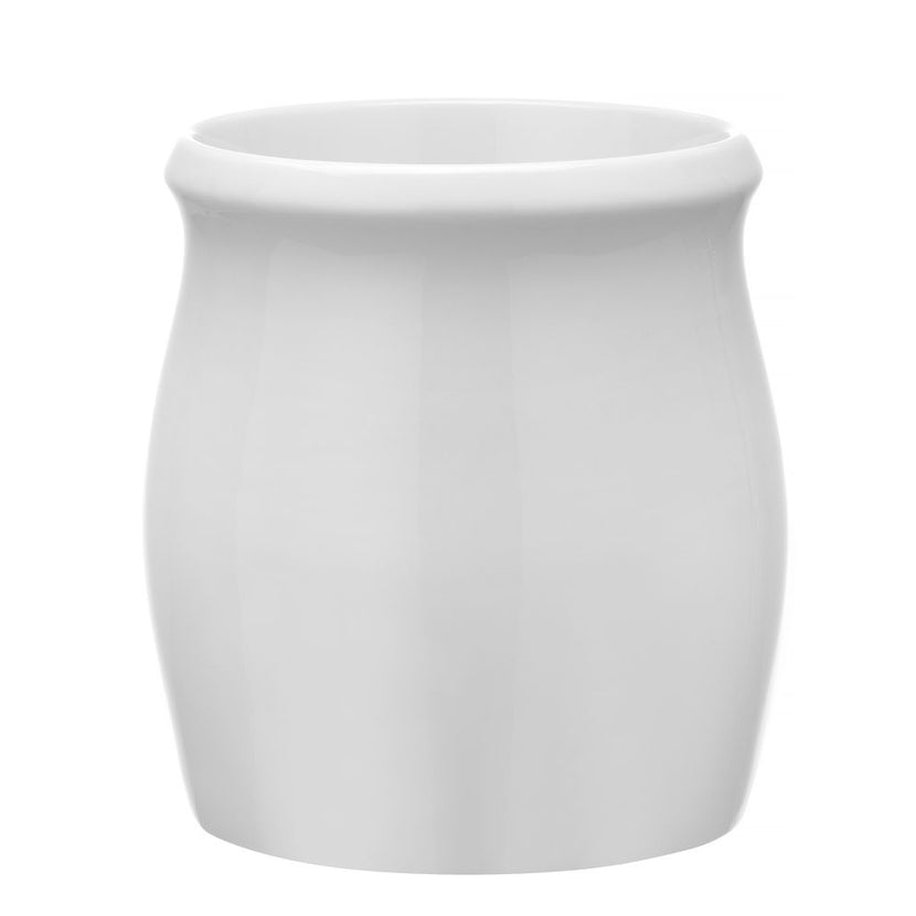 Hendi dressingpot 1000 ml wit porselein – sauskan voor dressings en sauzen op buffet en salade bar