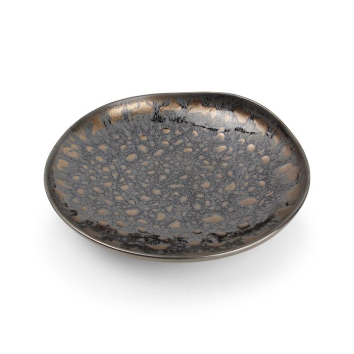 Chic | Diep bord 26xH4cm gold flaked Nobile 2/Box – Fine Dining & Living