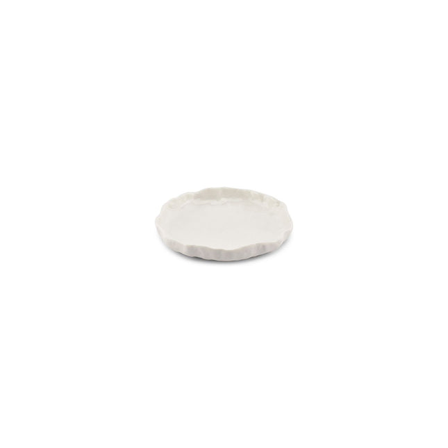 CHIC Arte plat bord 16,5 cm wit – wit porseleinen bordje voor de horeca