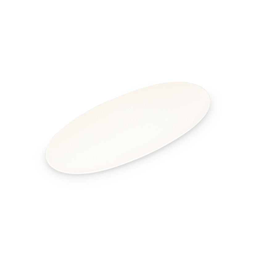 Chic Contour serveerschaal 35,5x15 cm wit – langwerpige porseleinen schaal voor restaurant