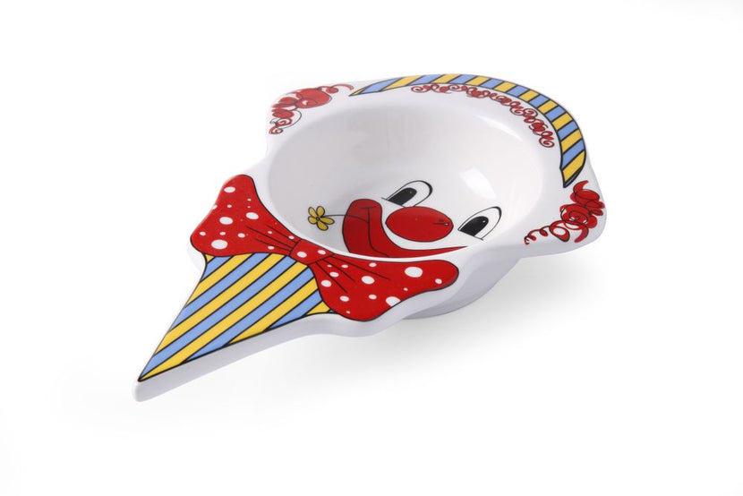 Hendi ijskommetje Clown 226x145x37 mm porselein – dessertschaal voor ijscoupes in restaurant en ijssalon