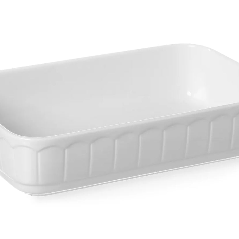Hendi ovenschaal rechthoek Rustica 330x225x70 mm – grote ovenvaste schaal voor buffet en catering