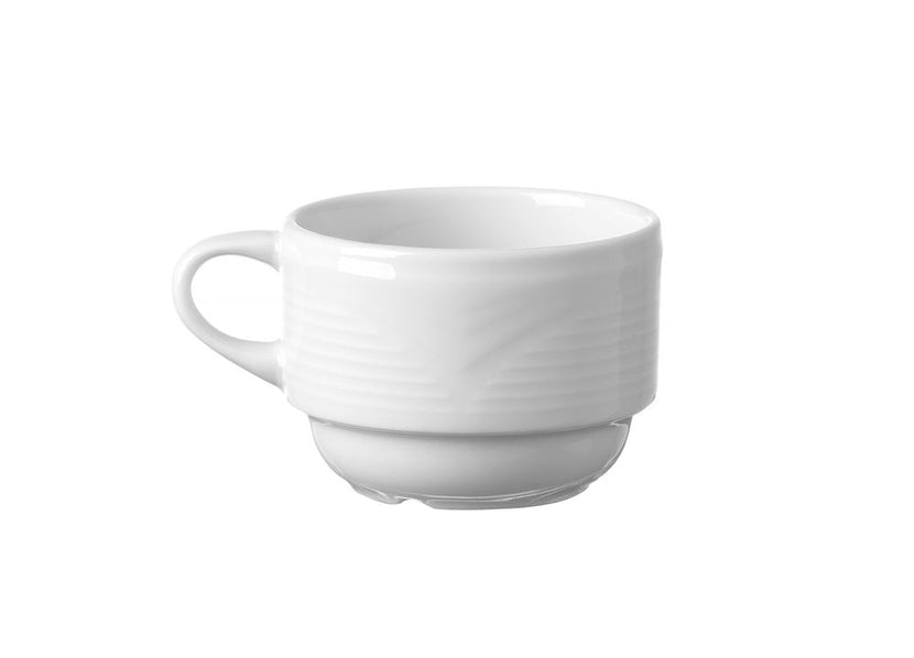 Hendi espressokop 90 ml Saturn – wit porseleinen espressokopje voor bar, cafe en restaurant