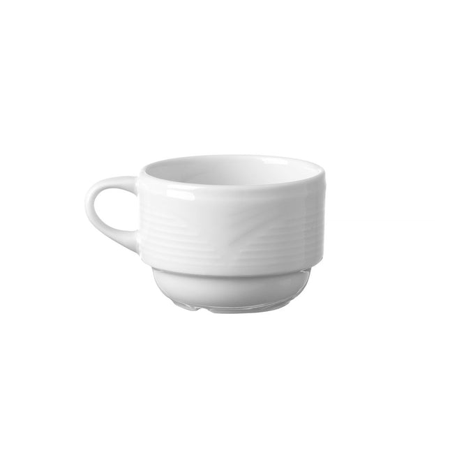 Hendi espressokop 90 ml Saturn – wit porseleinen espressokopje voor bar, cafe en restaurant