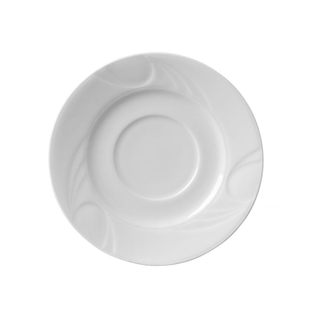 Hendi schotel 180x17 mm Karizma – porseleinen onderschotel voor soepkom in restaurant en hotel