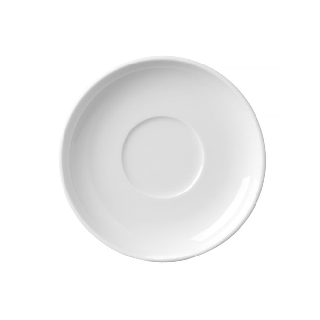 Hendi Delta schotel voor kop 170/230 ml – wit porseleinen onderschotel voor horeca en restaurant