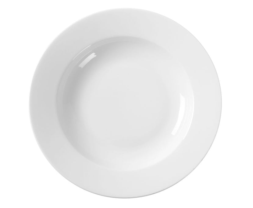 Hendi Delta diep bord 230 mm – porseleinen soepbord voor restaurant, hotel en catering