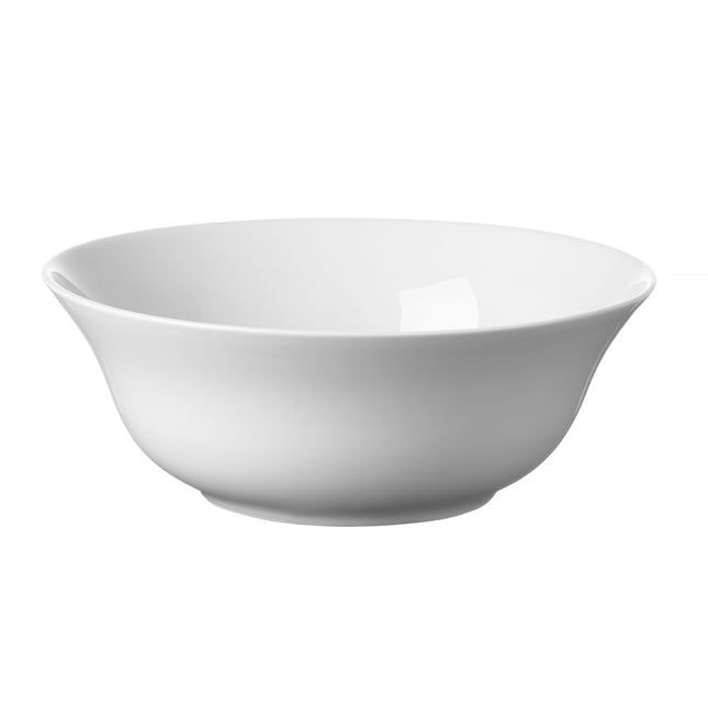 Hendi Delta saladeschaal 270 mm – grote witte porseleinen slakom voor horeca en partyservice