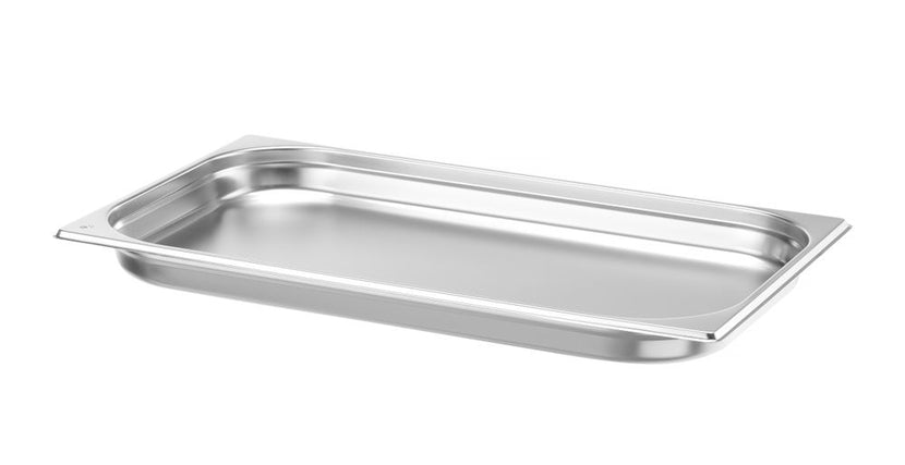 Hendi GN-bak 1/1 40 mm roestvrij staal – bovenaanzicht van de gastronormbak voor catering