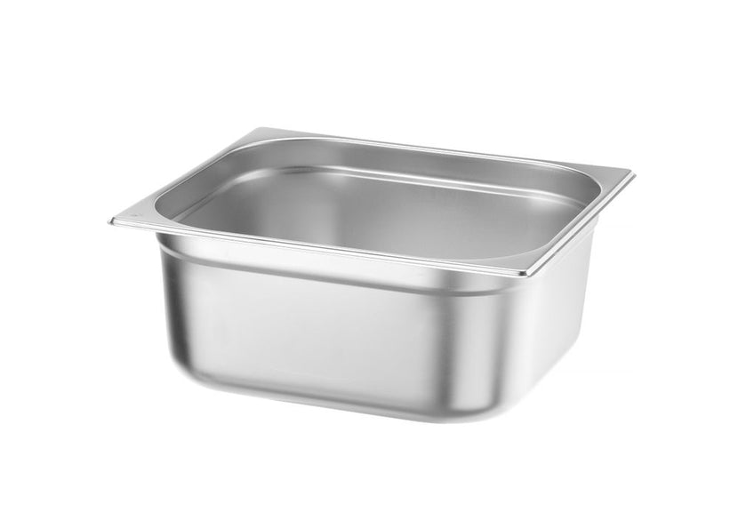Hendi Budget Line gastronormbak 2/3 150 mm – extra diepe rvs GN-bak voor soep en stoofgerechten