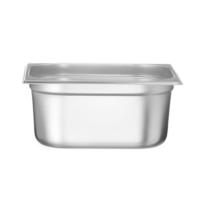 Hendi Budget Line gastronormbak 1/2 150 mm – extra diepe rvs GN-bak voor soep en stoofpotten