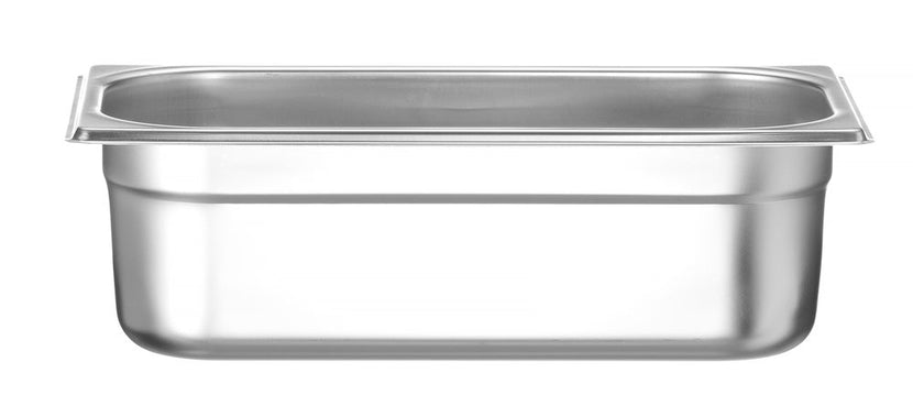 Hendi Budget Line gastronormbak 1/3 100 mm – diepe rvs GN-bak voor keuken en cateringbuffet