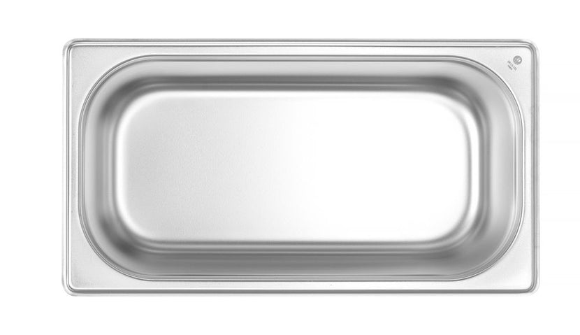 Hendi gastronormbak 1/3 150 mm – roestvrijstalen bak in detail voor de professionele keuken