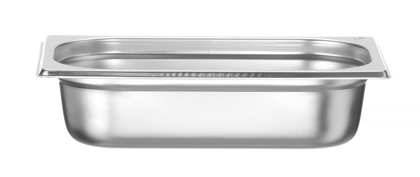 Hendi Budget Line gastronormbak 1/4 65 mm – compacte rvs GN-bak voor saladebar en toppings