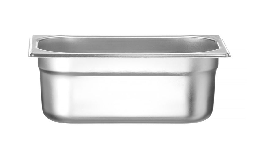 Hendi Budget Line gastronormbak 1/4 100 mm – diepe compacte rvs GN-bak voor buffet en keuken