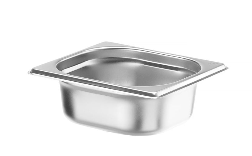 Hendi GN-bak 1/6 65 mm rvs – compacte gastronormbak van bovenaf voor buffet en keuken
