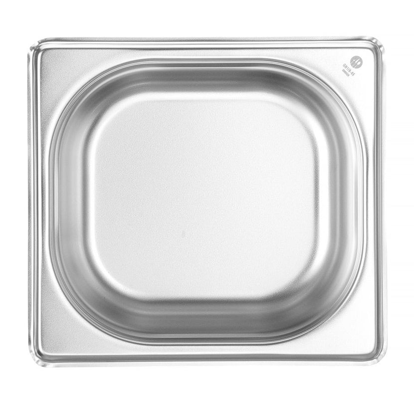 Hendi gastronormbak 1/6 65 mm – detail van roestvrijstalen bak voor horeca en catering