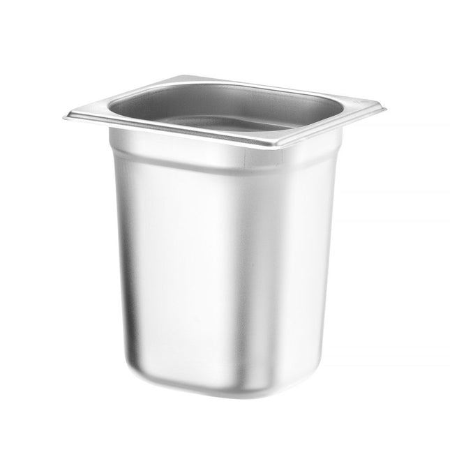 Hendi Budget Line gastronormbak 1/6 200 mm – zeer diepe smalle rvs GN-bak voor soep en saus